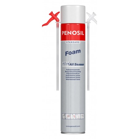 PENOSIL Standard Foam All Season universalios šiaudelinės sandarinimo putos | Boltlita - Tvirtinimo detalės ir įrankiai