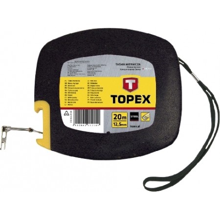 Ruletė metalinė 12,5 mm Topex | Boltlita - Tvirtinimo detalės ir įrankiai
