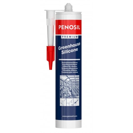 PENOSIL Premium Greenhouse Silicone silikonas žiemos sodų stiklinimui | Boltlita - Tvirtinimo detalės ir įrankiai
